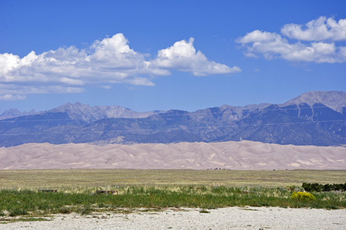 view from the RV of the two RV Gypsies